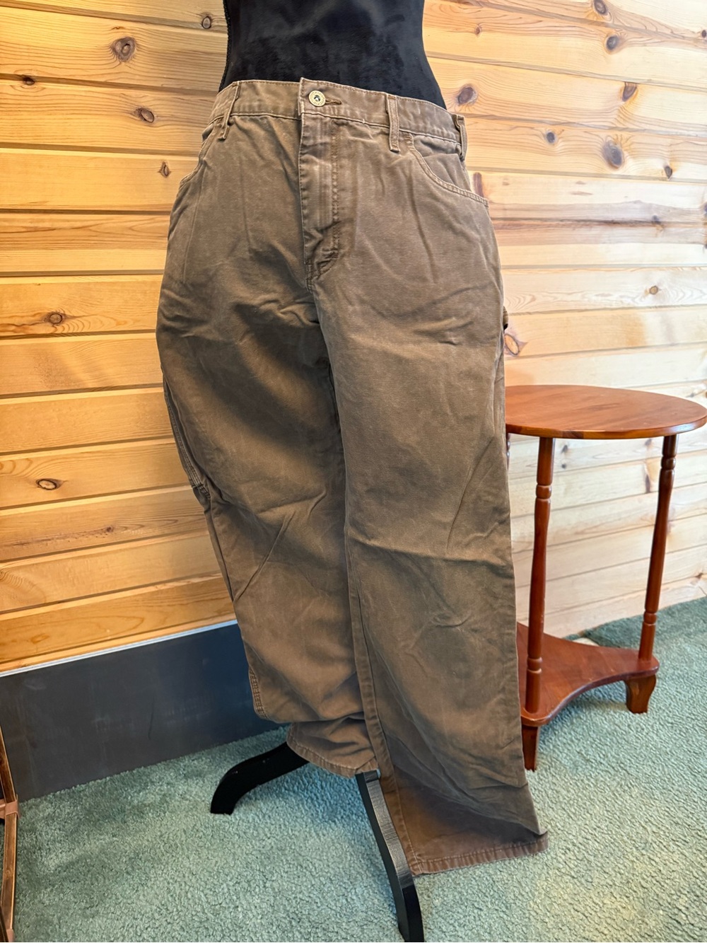 Dickies Men's Cargo Pants in Dark Brown Workwear